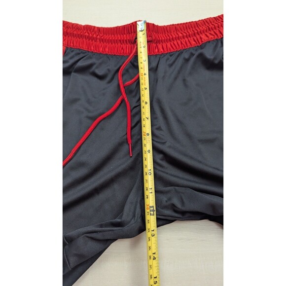 Adidas Basketball Shorts Mens Medium 3G Speed X Black Red 3 Stripes FT5880 - Picture 5 of 12